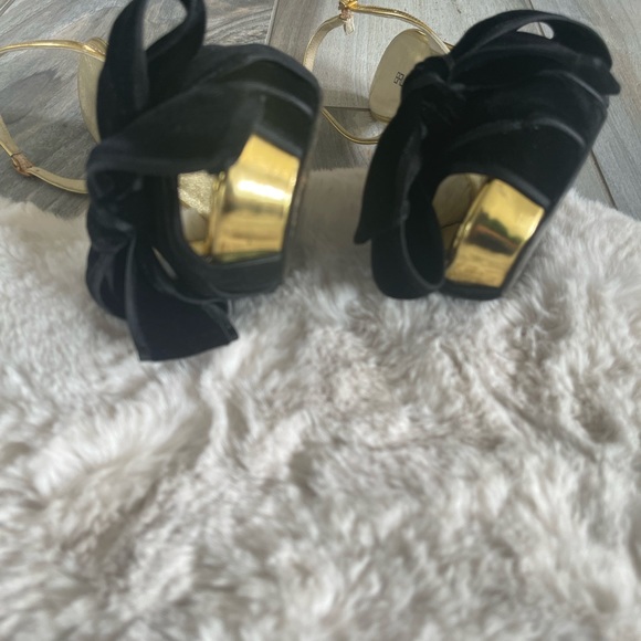 Bruno Frisoni Womens Black Velvet
Bow Slingback Sandals Size 39 Great condition - Picture 3 of 9